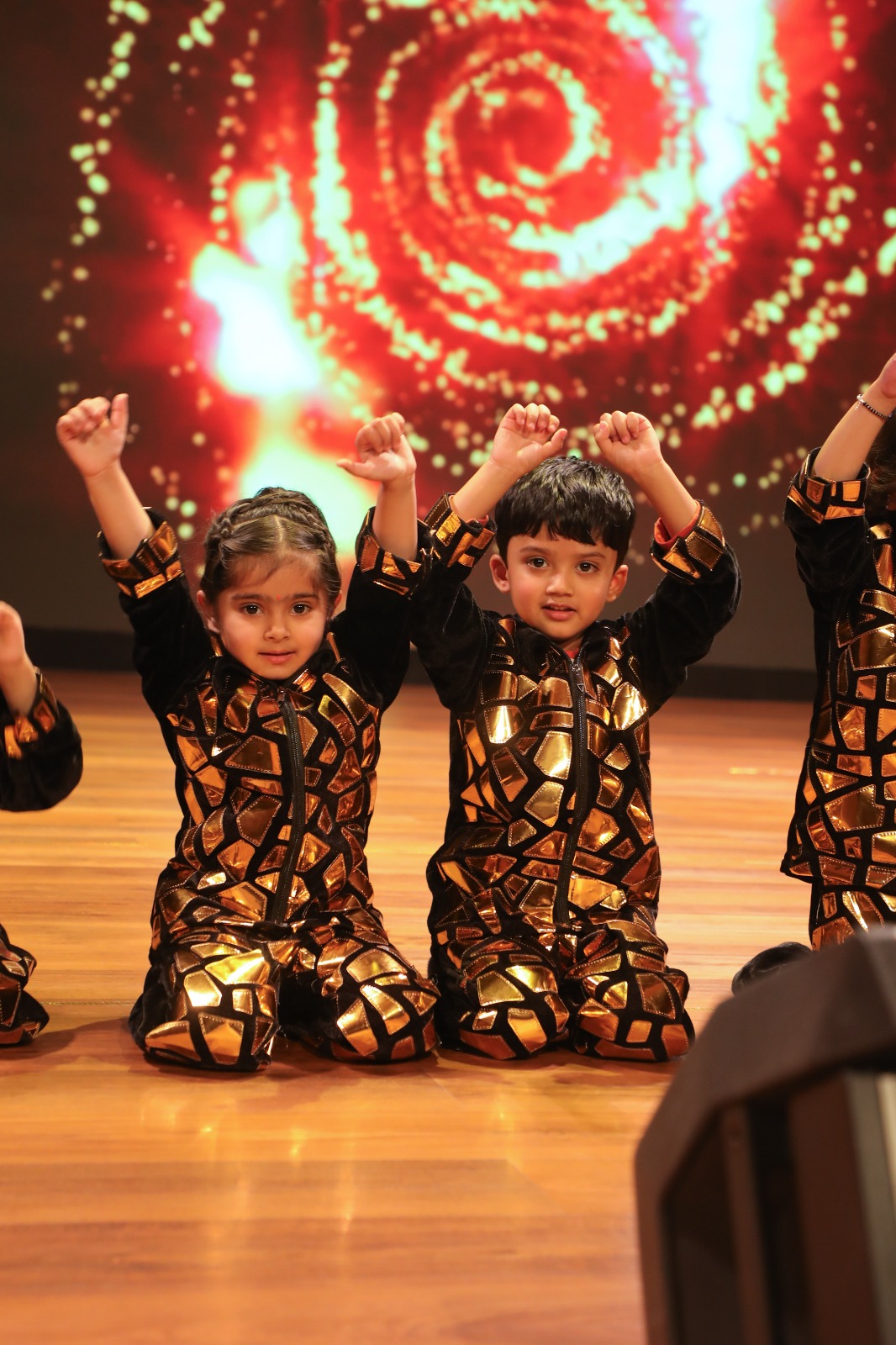 Our little stars take the stage
