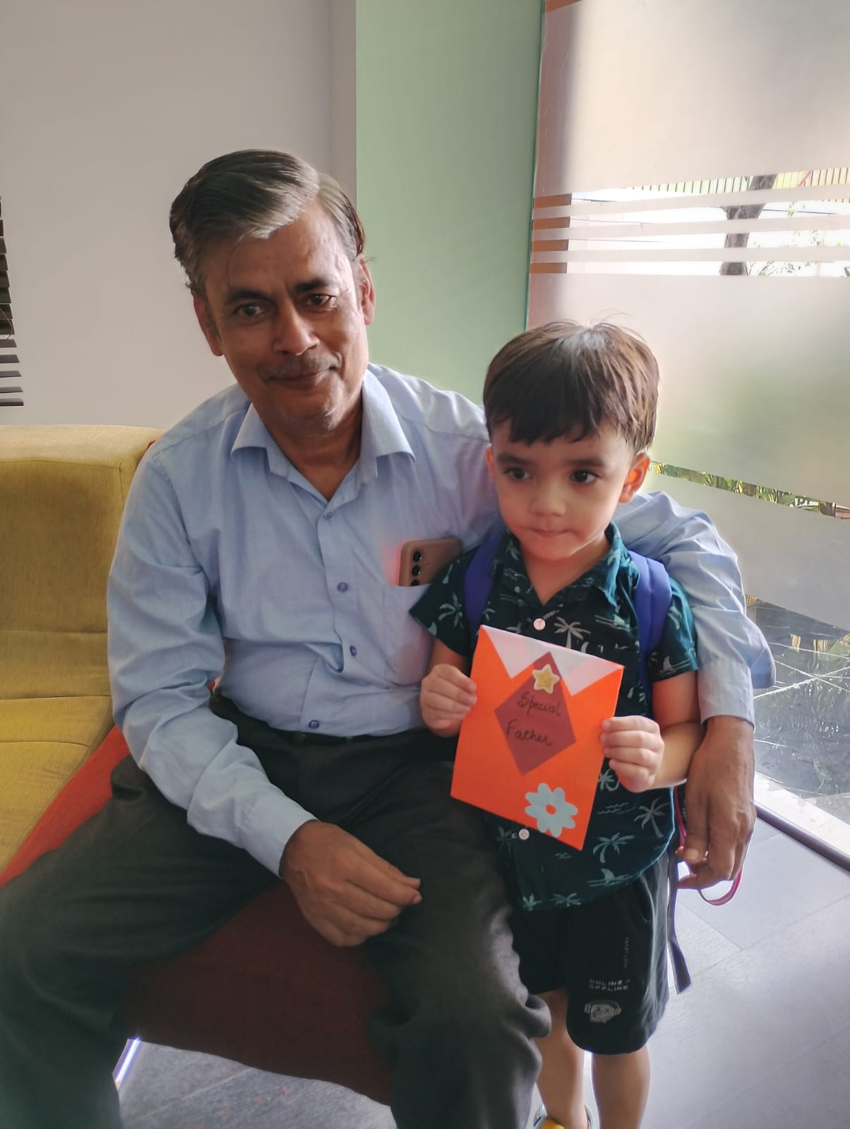 A special card for a very special father