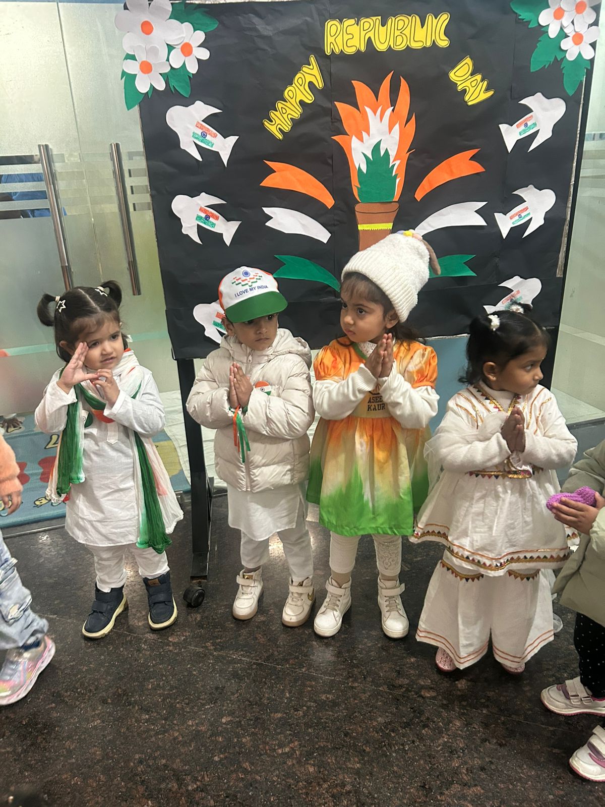 Little hearts celebrate India