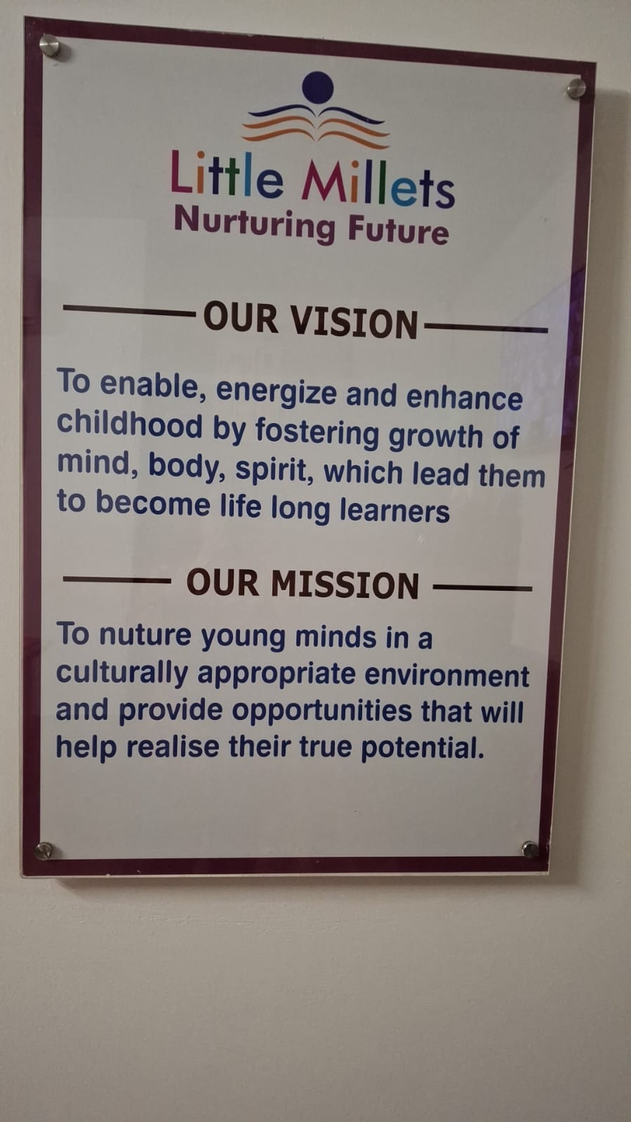 Little Millets vision and mission